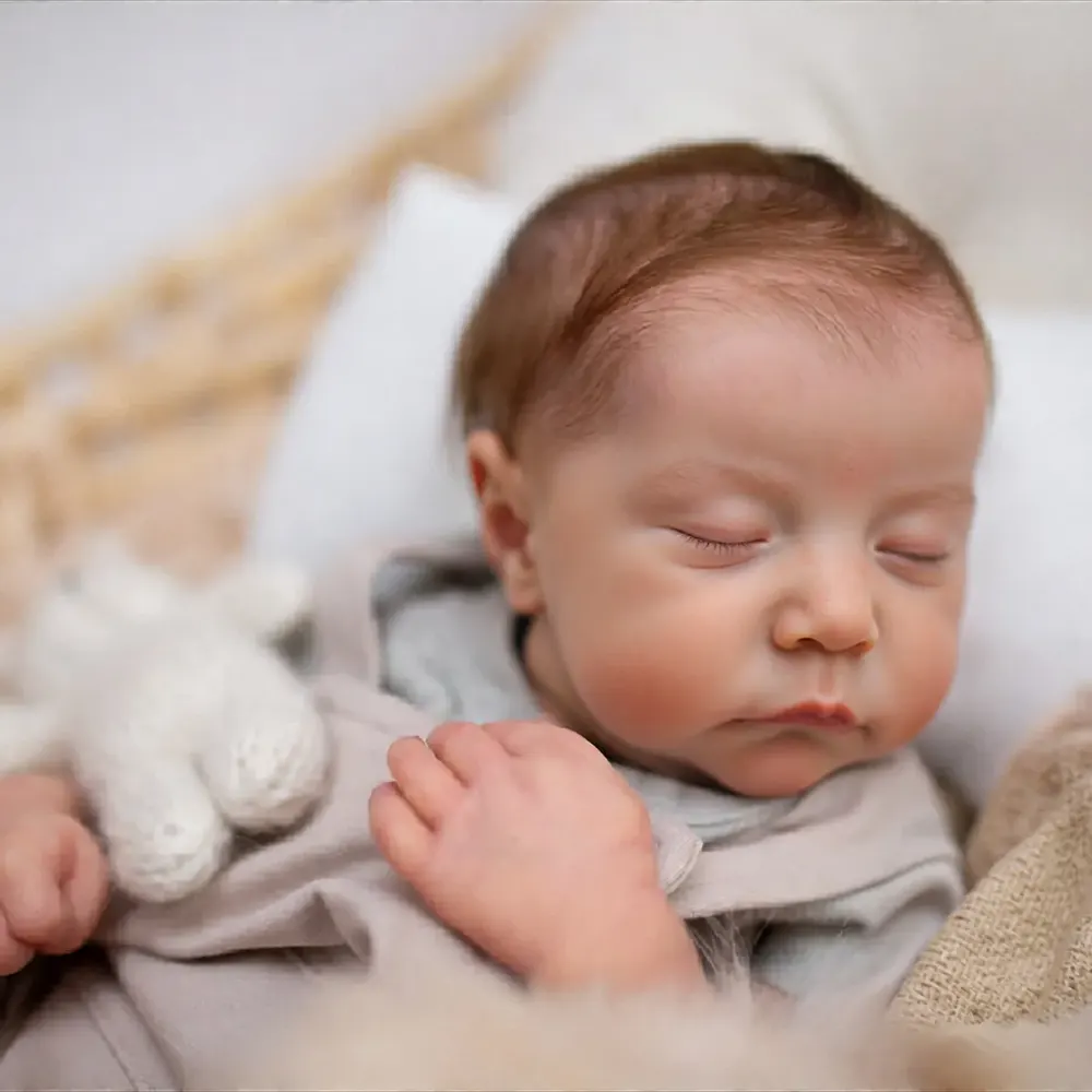 Reborn Baby Doll 20" Lifelike Soft Body Boy—Alistair, photograph 2