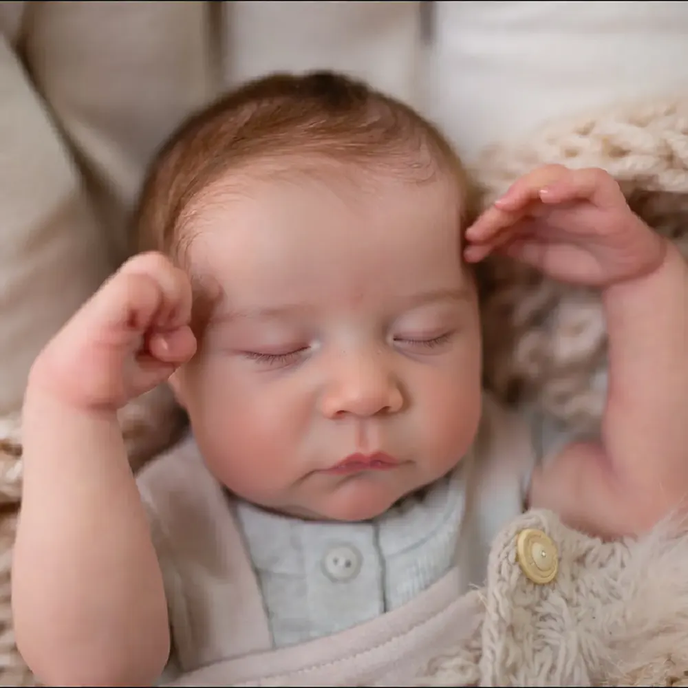 Reborn Baby Doll 20" Lifelike Soft Body Boy—Alistair, photograph 5