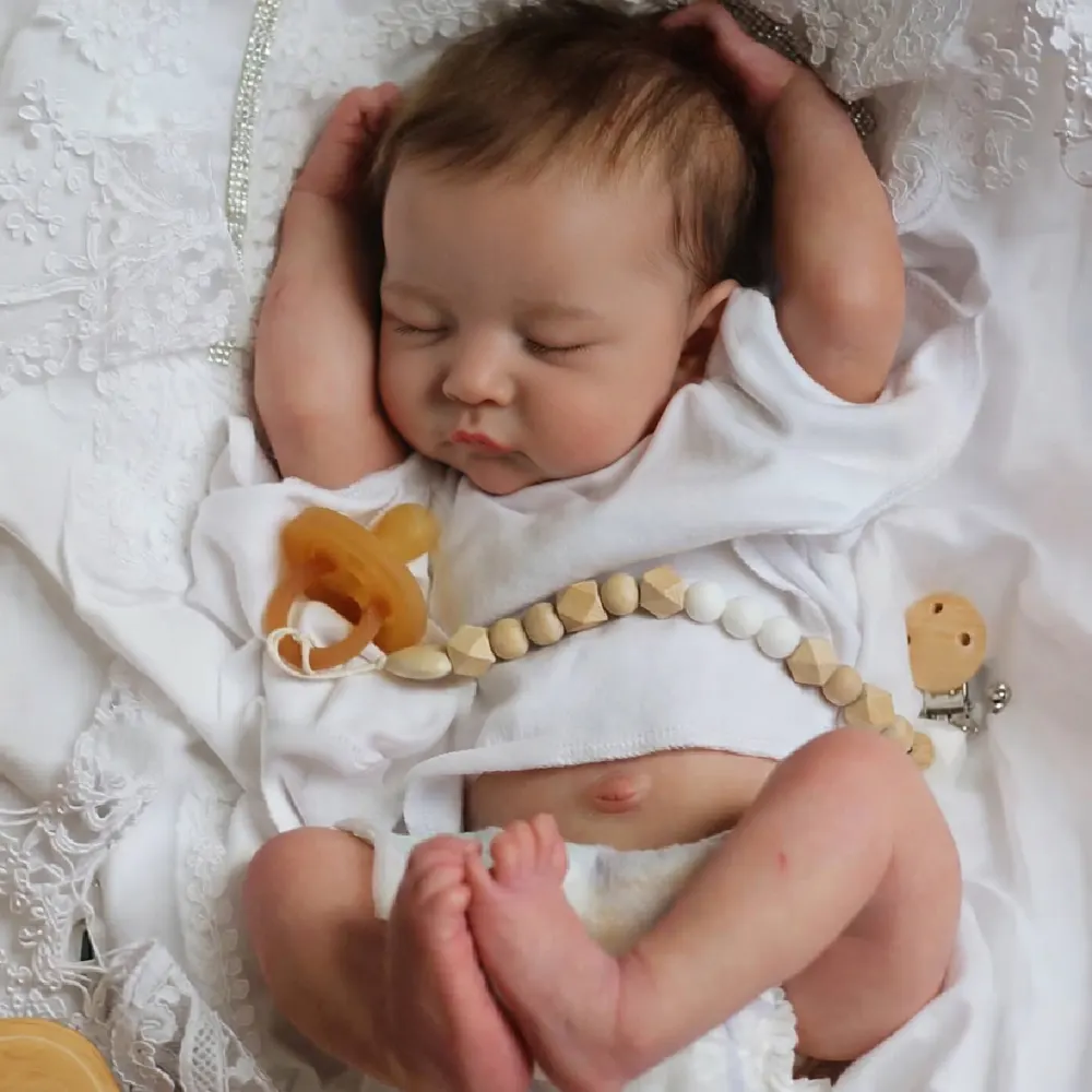 Reborn Baby Doll 20" Lifelike Soft Body Boy—Eamon, photograph 4