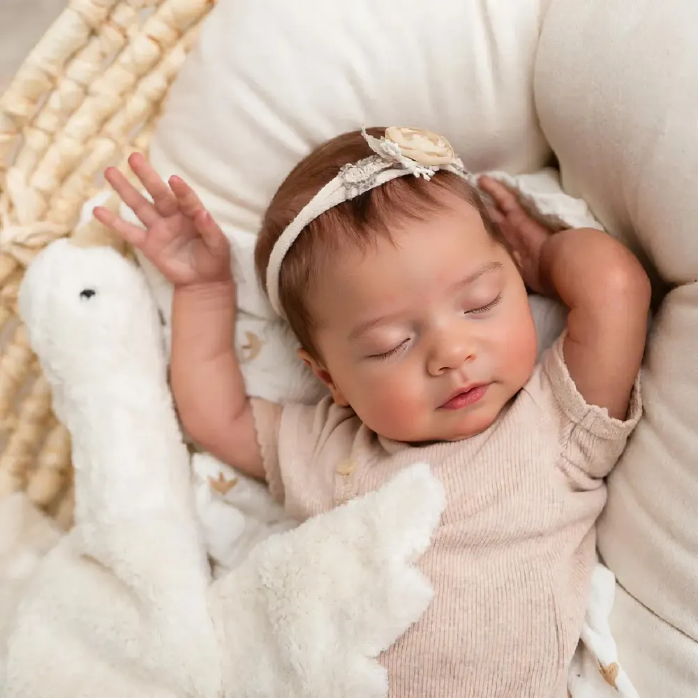 Reborn Baby Doll 20" Lifelike Soft Body Girl – Lavinia, photograph 3