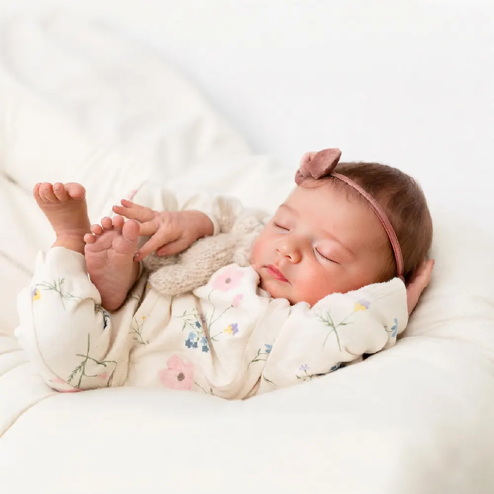 Reborn Baby Doll 20" Lifelike Soft Body Girl – Lavinia, photograph 5