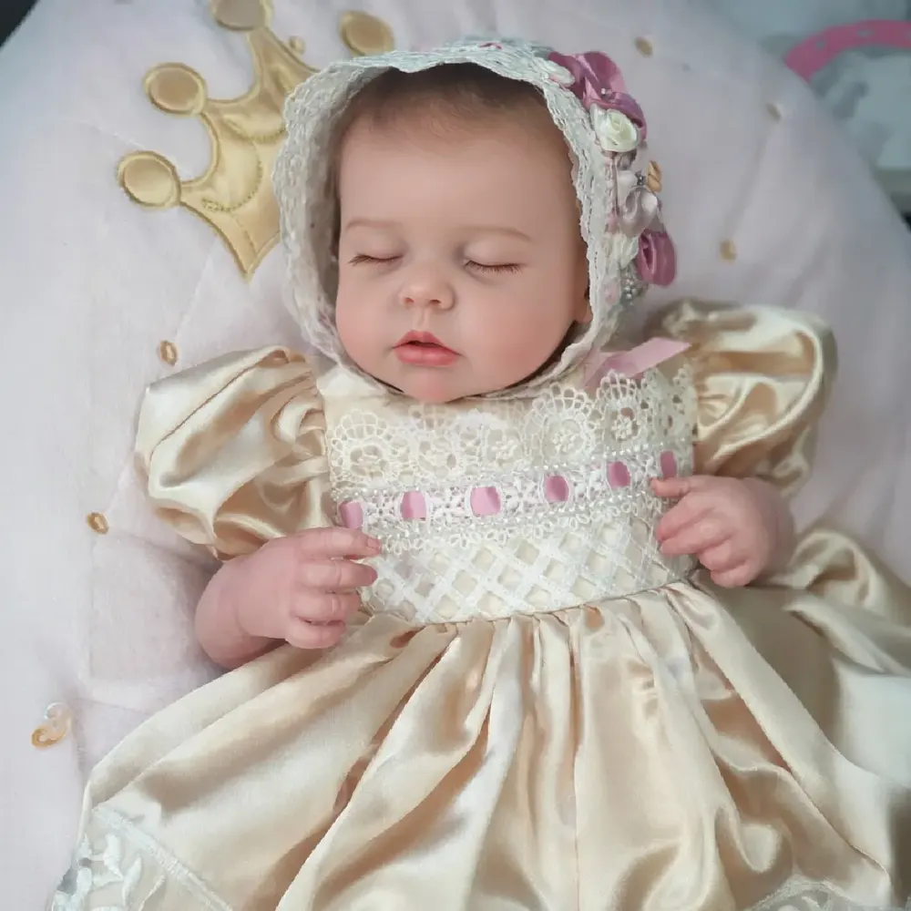 Reborn Baby Doll 20" Lifelike Soft Body Girl—Odessa, photograph 2