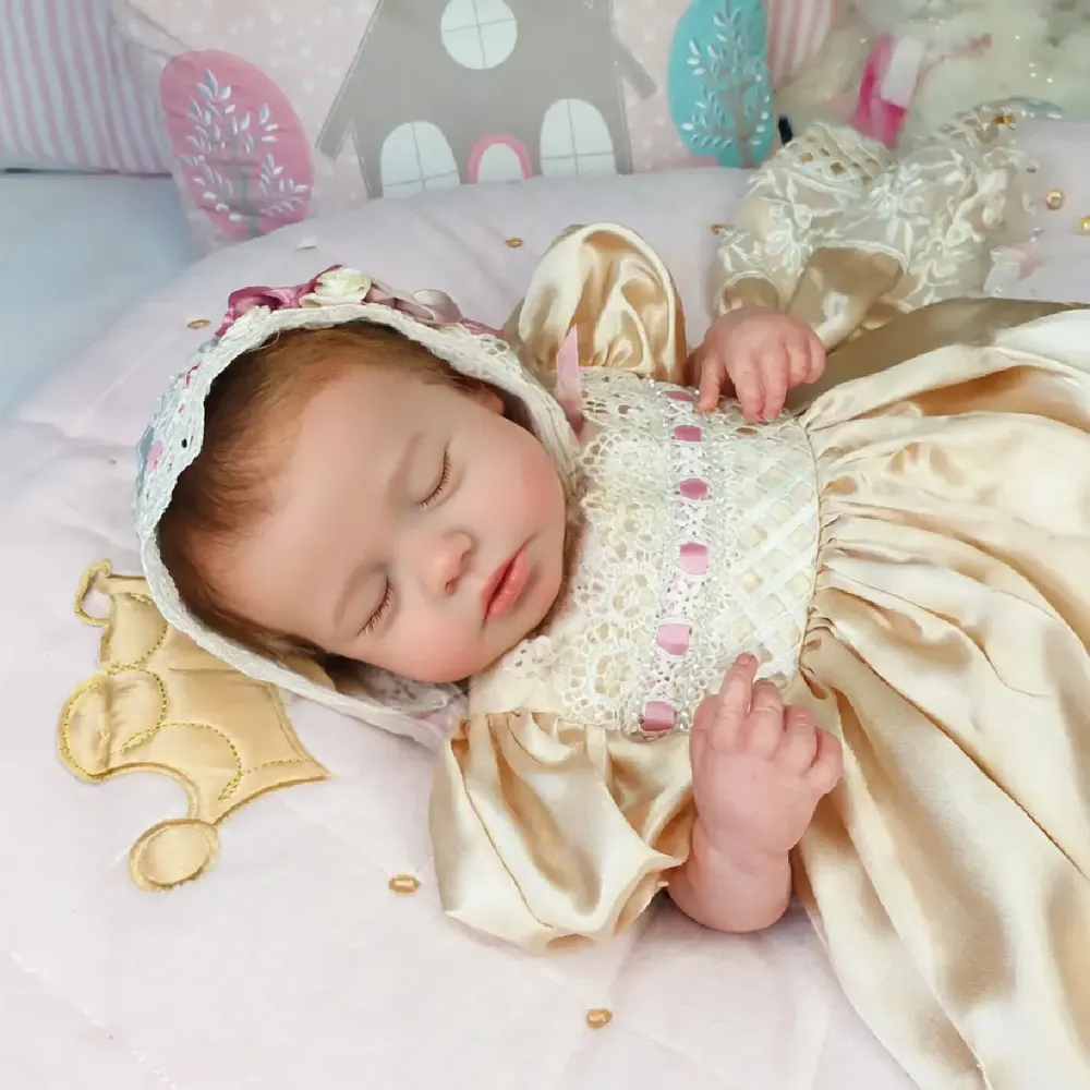 Reborn Baby Doll 20" Lifelike Soft Body Girl—Odessa, photograph 3