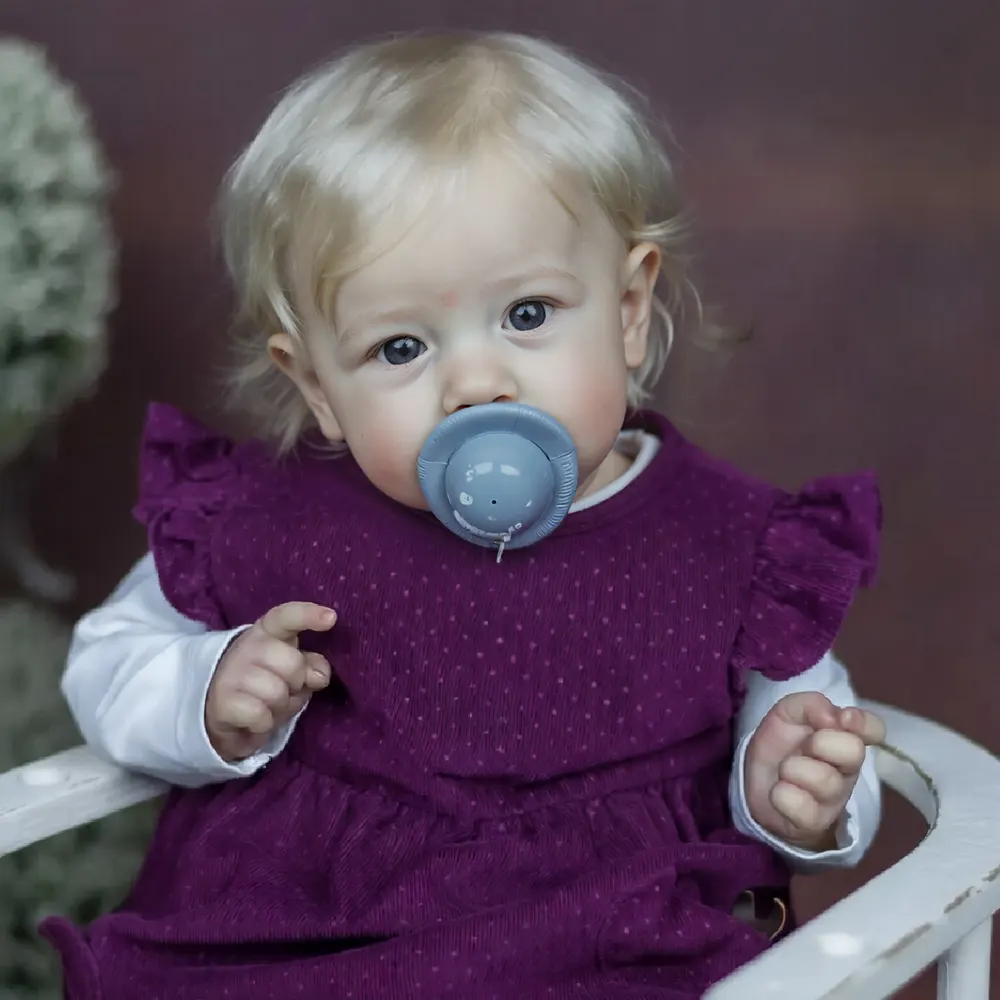 Reborn Baby Doll 20" Lifelike Soft Body Girl—Ondine, photograph 3