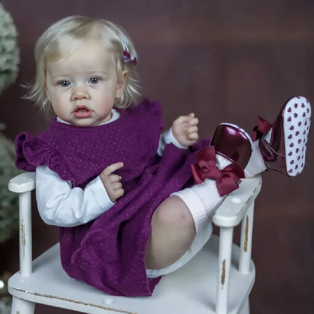 Reborn Baby Doll 20" Lifelike Soft Body Girl—Ondine, photograph 4