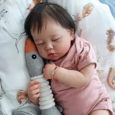 Reborn Baby Doll 20" Lifelike Soft Body Girl—Tobias