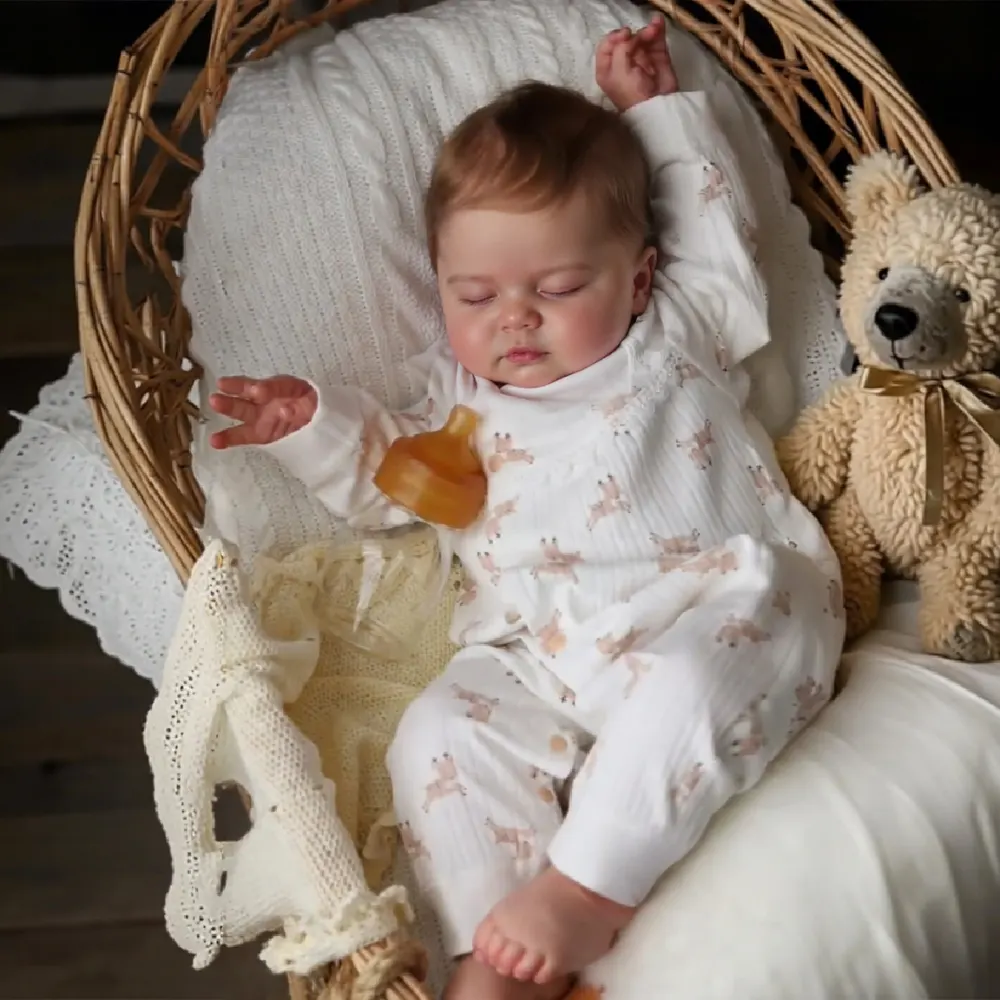 Reborn Baby Doll 20" Lifelike Soft Body Girl—Verity, photograph 5