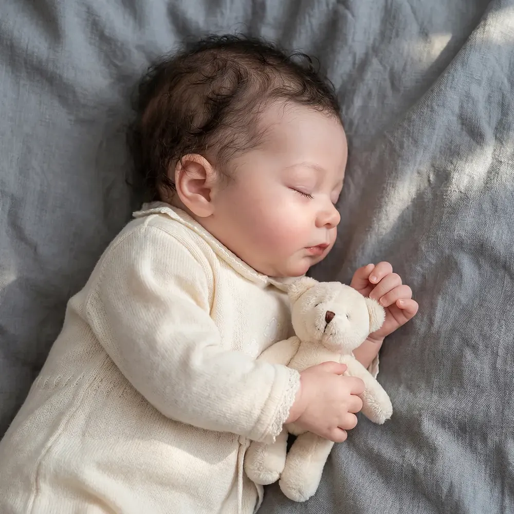 Reborn Baby Dolls Boy with Soft and Tender Realism, 12"/16"/20" Newborn, photograph 4