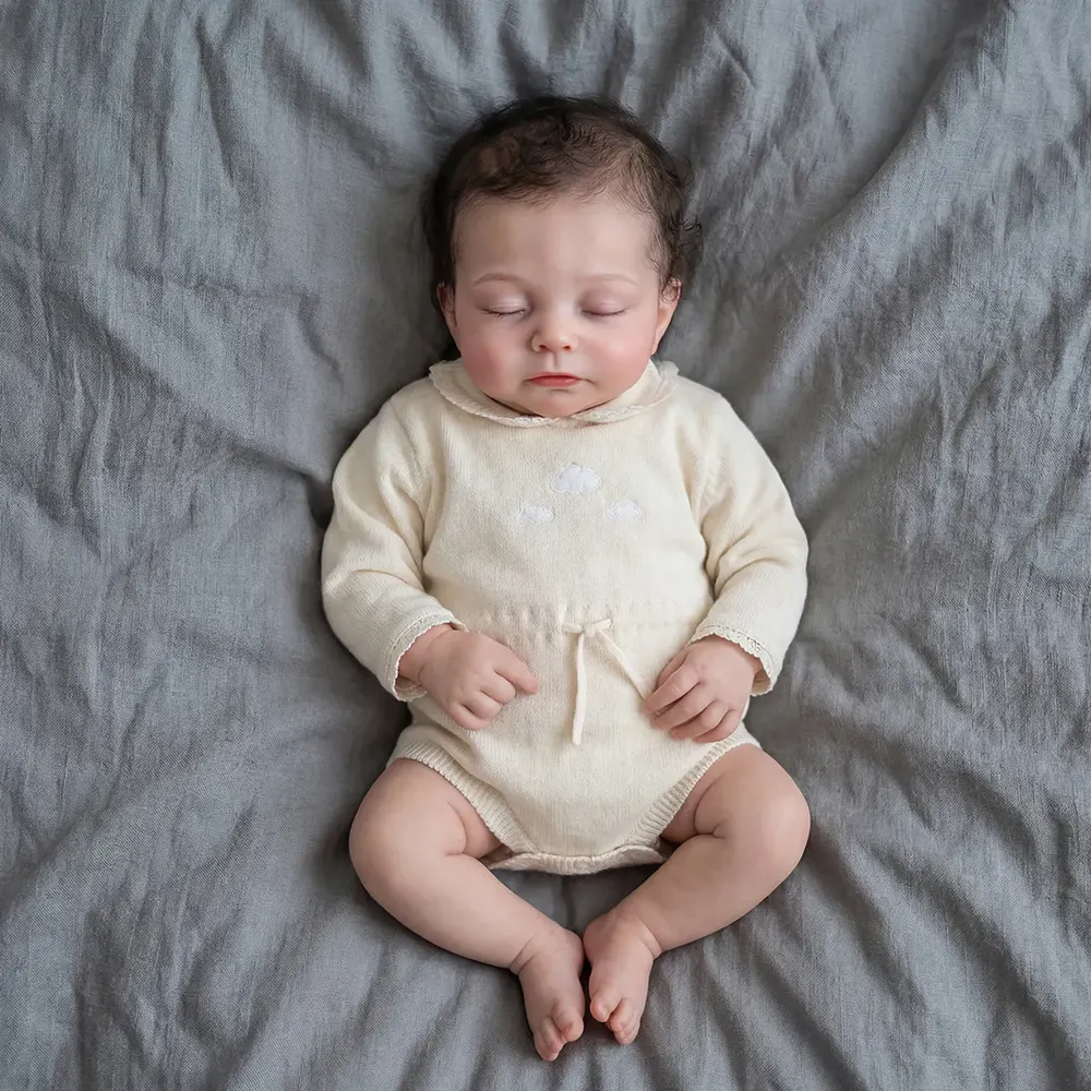 Reborn Baby Dolls Boy with Soft and Tender Realism, 12"/16"/20" Newborn, photograph 5