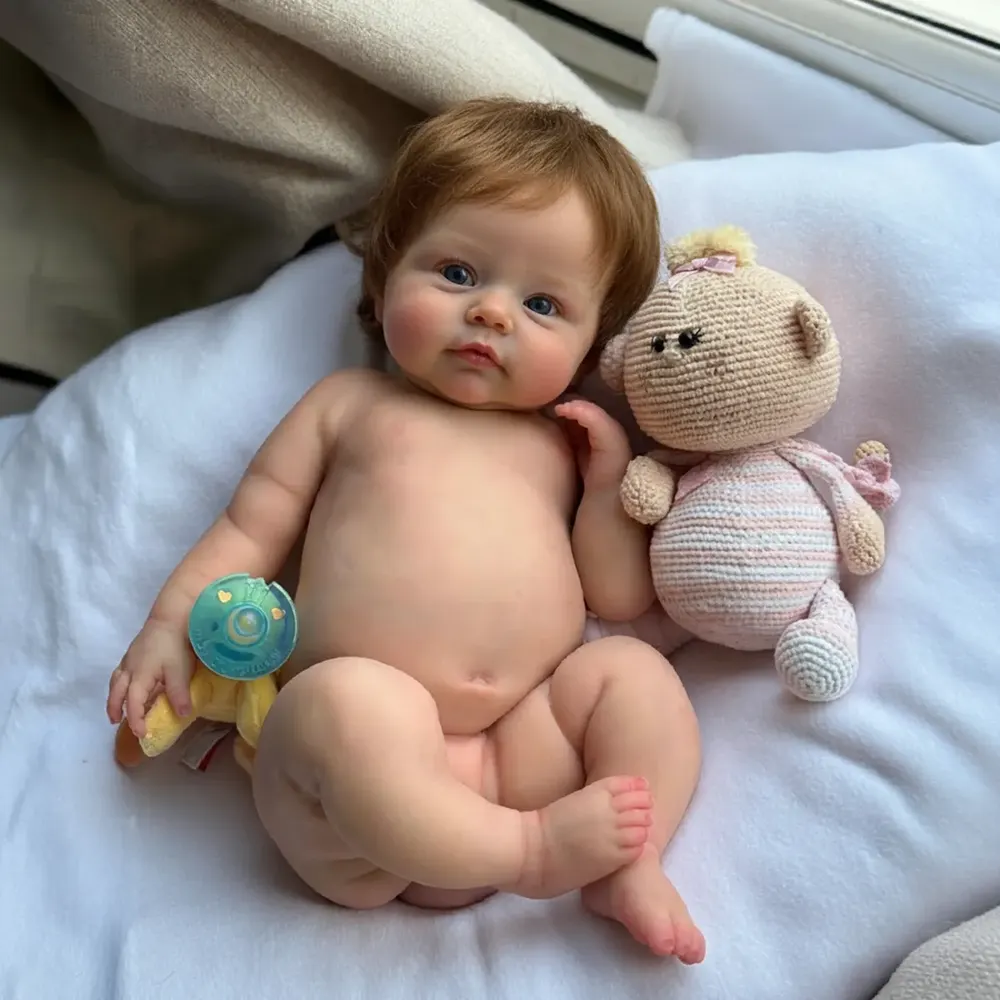 Reborn Baby Dolls Silicone with Lifelike Baby Touch, 12"/16"/20" Newborn Girls