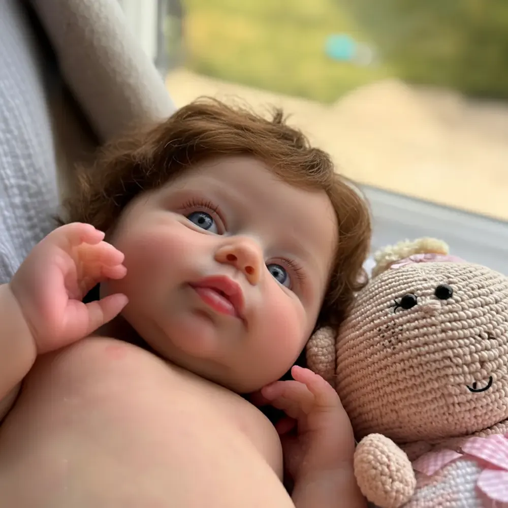 Reborn Baby Dolls Silicone with Lifelike Baby Touch, 12"/16"/20" Newborn Girls, photograph 3