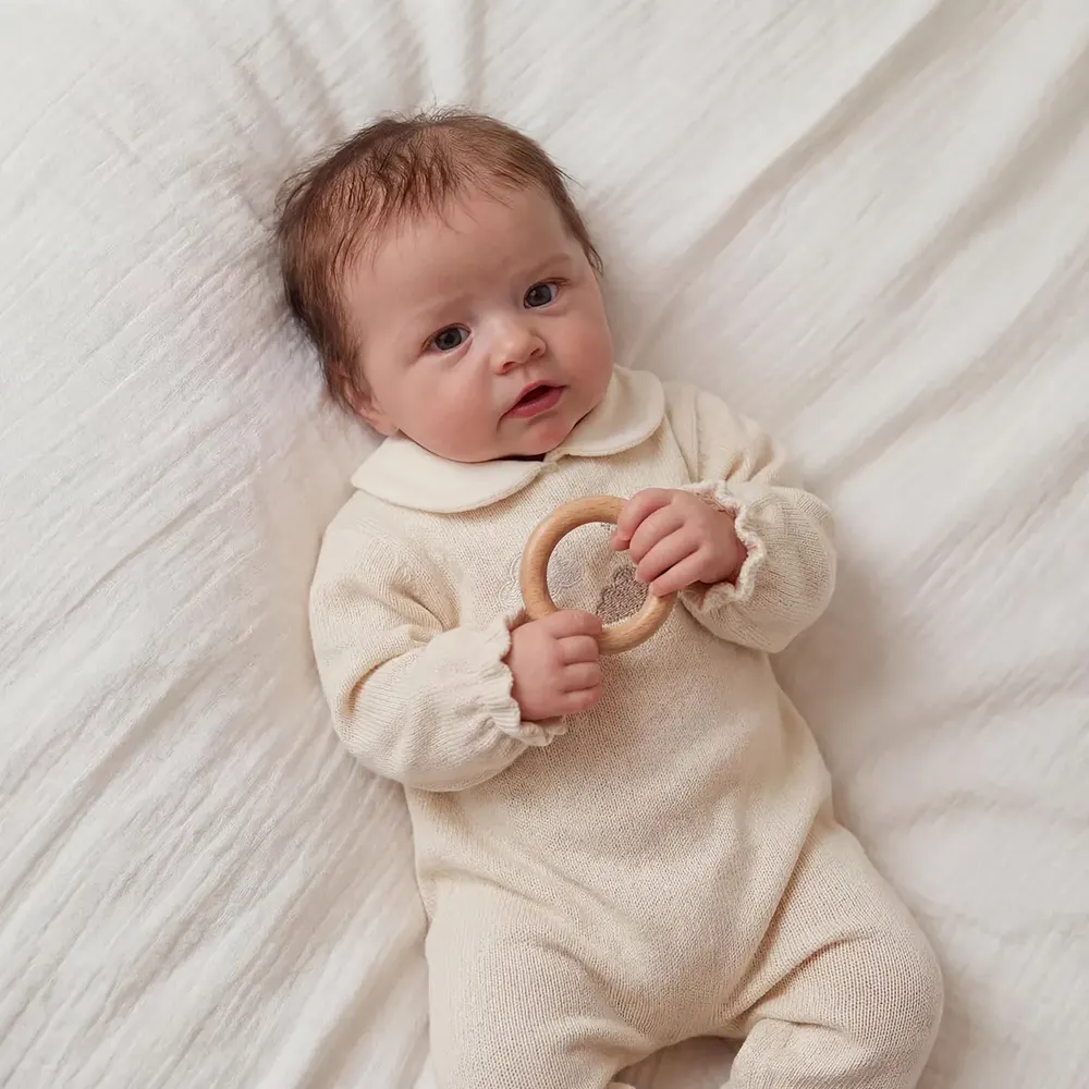 Reborn Baby Dolls with Chubby Face, Soft Limbs and Bendable Body, photograph 2