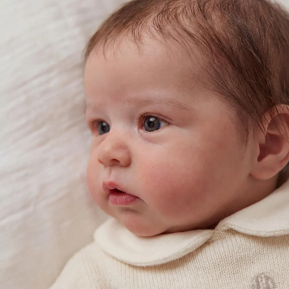 Reborn Baby Dolls with Chubby Face, Soft Limbs and Bendable Body, photograph 3