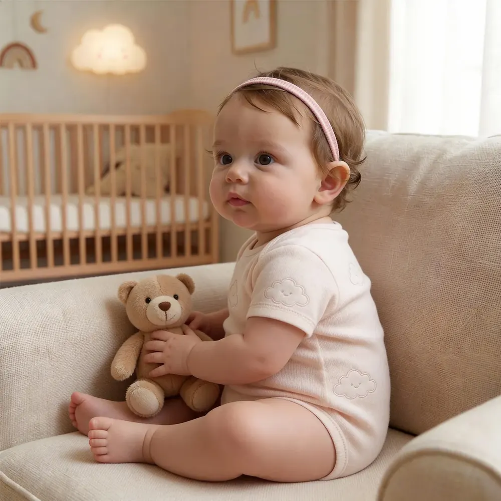 Silicone Baby Doll with Realistic Baby Touch, 12"/16"/20" Newborn Girls, photograph 6