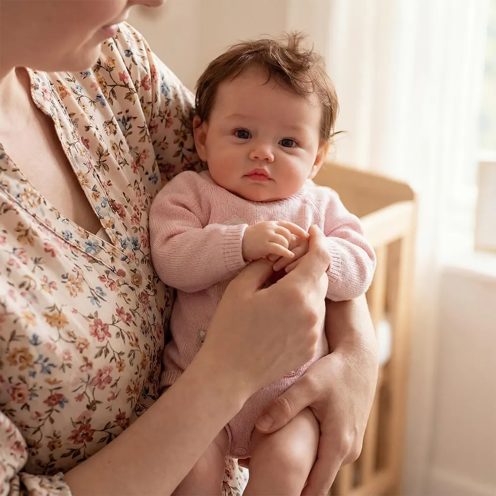 Silicone Realistic Baby Dolls in 12"/16"/20" Sizes, photograph 2