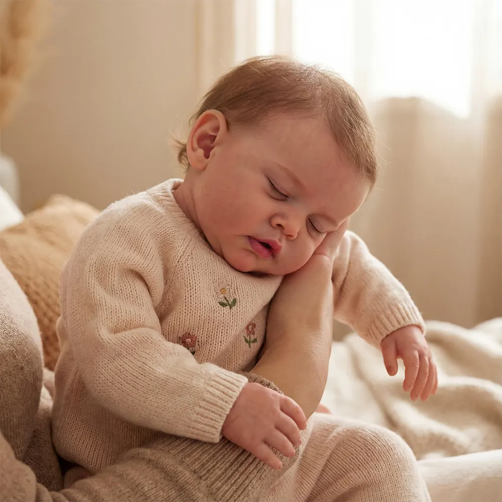 Silicone Realistic Baby Dolls in Handmade Crafts, 12"/16" Reborn Newborns