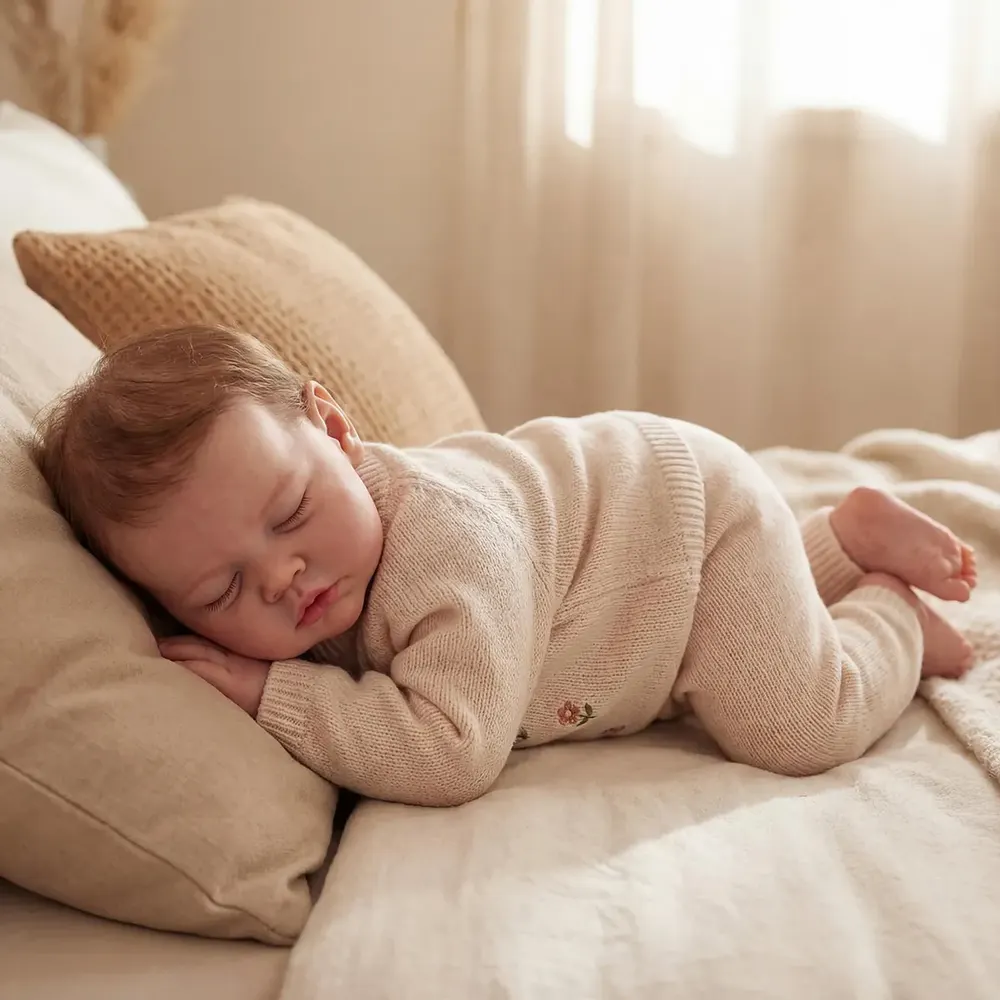 Silicone Realistic Baby Dolls in Handmade Crafts, 12"/16" Reborn Newborns, photograph 6