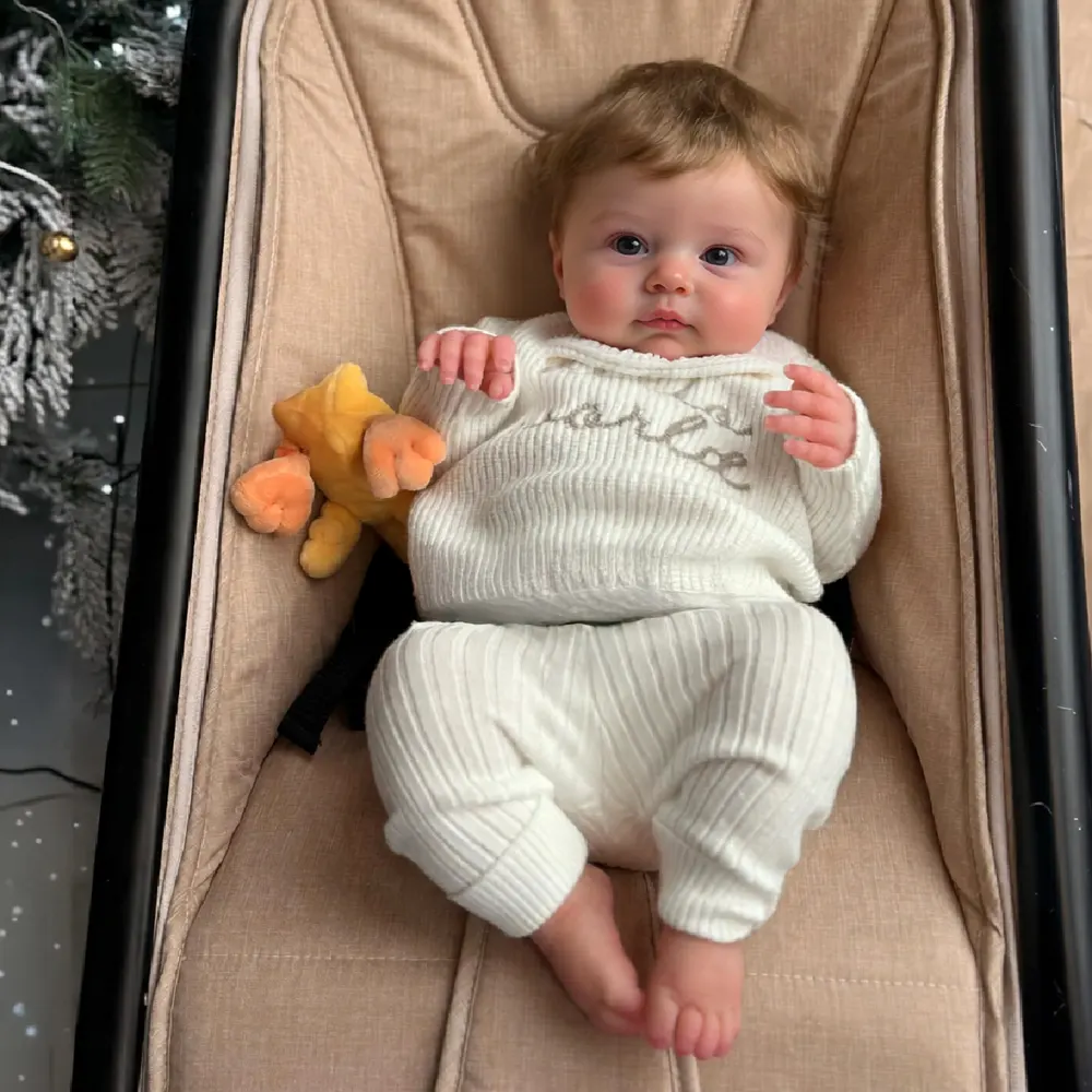 Silicone Reborn Baby Dolls in 12"/16"/20", Newborn Girl or Boy with Washable Body, photograph 4