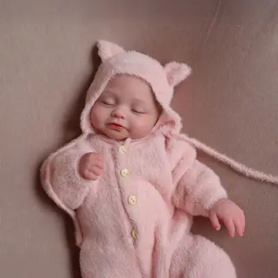 Sleeping Full Body Silicone Baby Dolls in 12"/16"/20"