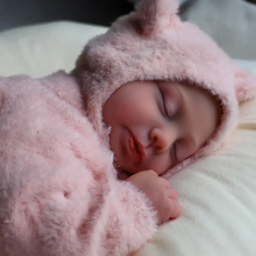 Sleeping Full Body Silicone Baby Dolls in 12"/16"/20", photograph 2