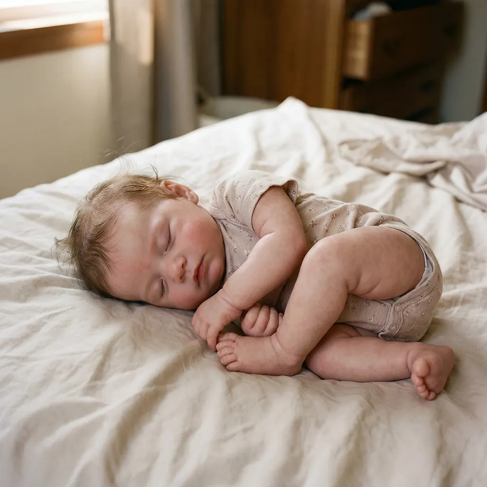 Sleeping Reborn Baby Doll in Newborn Age, 12"/16" Girl with Soft Full Silicone