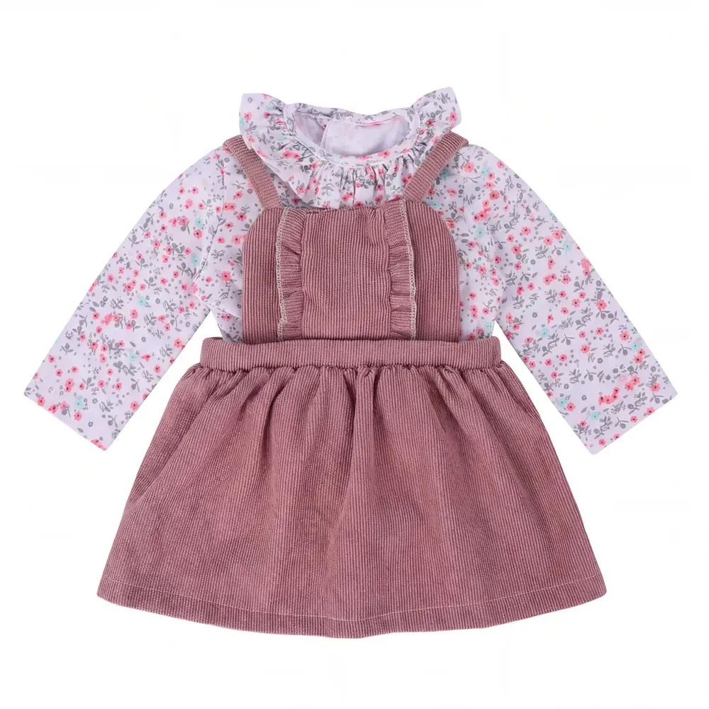 20" Floral Print Dress Set for Reborn Babies, photograph 2