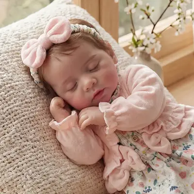 12" & 16" Full Body Silicone Bendable Reborn Baby Boy or Girl Dolls Named Amara