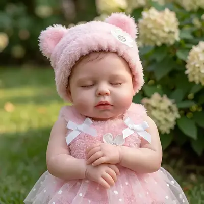 12"/16" Full Body Silicone Reborn Baby Named Arya with Soft Skin