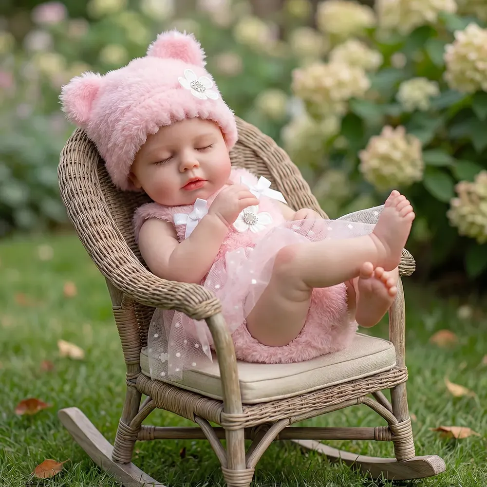 12"/16" Full Body Silicone Reborn Baby Named Arya with Soft Skin, photograph 6