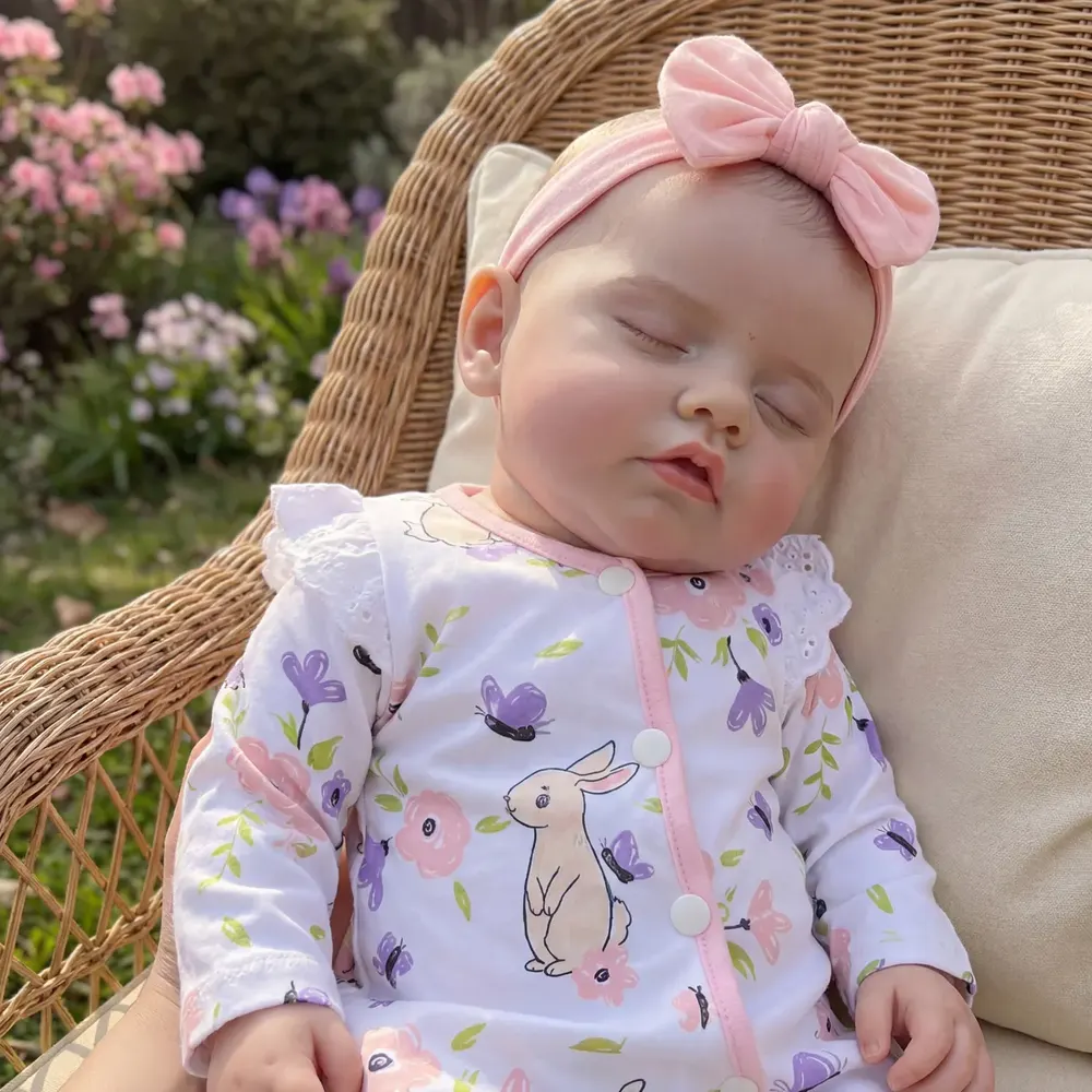 12"/16" Full Body Silicone Reborn Baby Named Dorian with Closed Eyes for Collectors, photograph 6