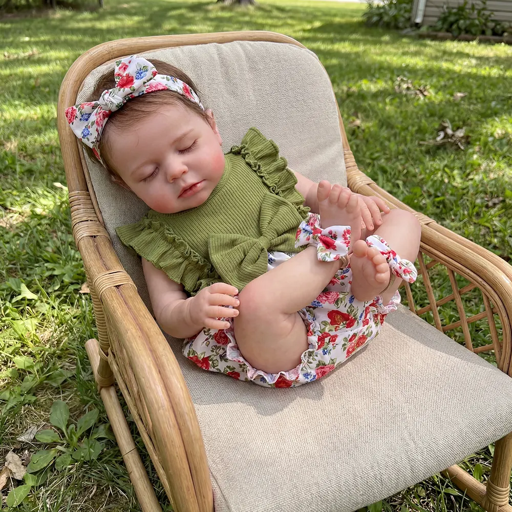 12"/16" Full Body Silicone Reborn Baby Named Elara with Soft Skin, photograph 3