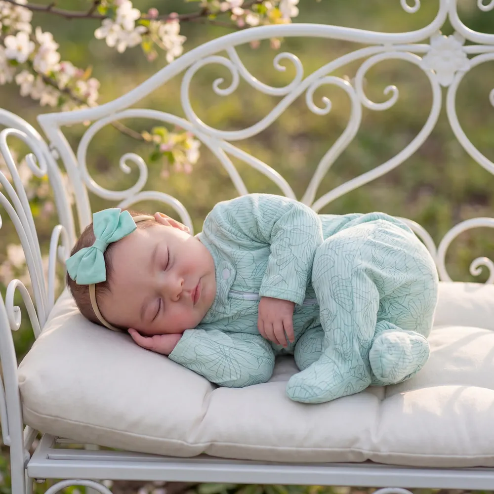 Newborn Reborn Dolls with Detailed Painted Hair, 20" Girl with Weighted Body, photograph 4