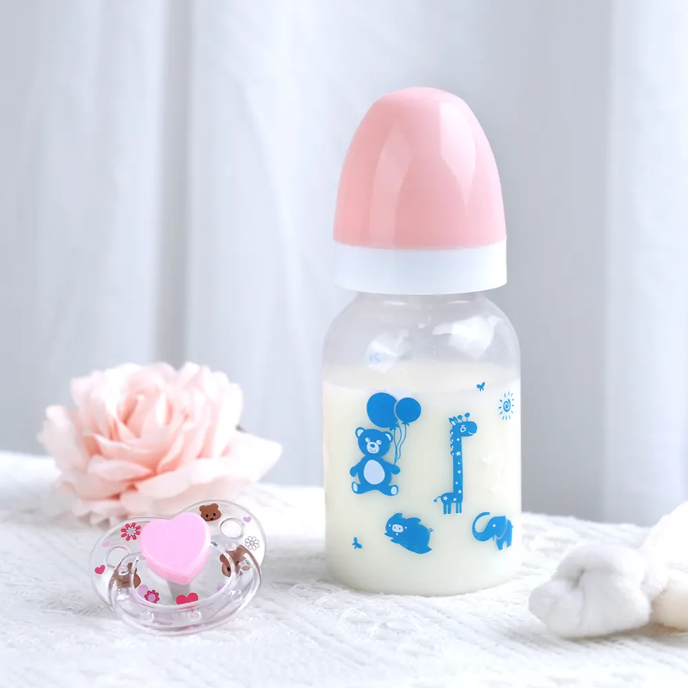 Three Style 6 Piece Set Safest Pacifier and Bottle Reborn Baby Doll Accessories, photograph 2