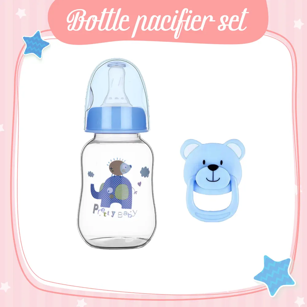 Three Style 6 Piece Set Safest Pacifier and Bottle Reborn Baby Doll Accessories, photograph 3