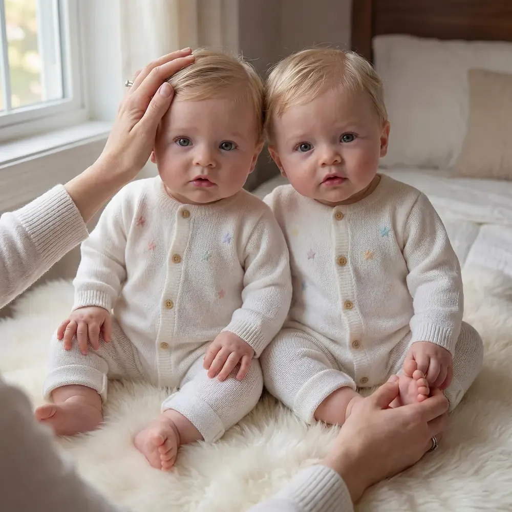 Toddler Realistic Baby Dolls with Clear Eyes, 20" Reborn Boy with Regular Heartbeat, photograph 5