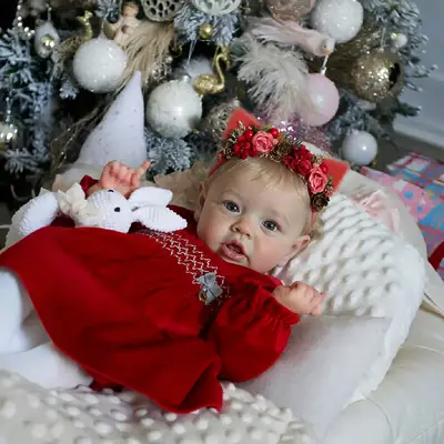 Toddler Reborn Dolls in 20", Heartbeat Baby Girl with Hand Rooted Blonde Hair